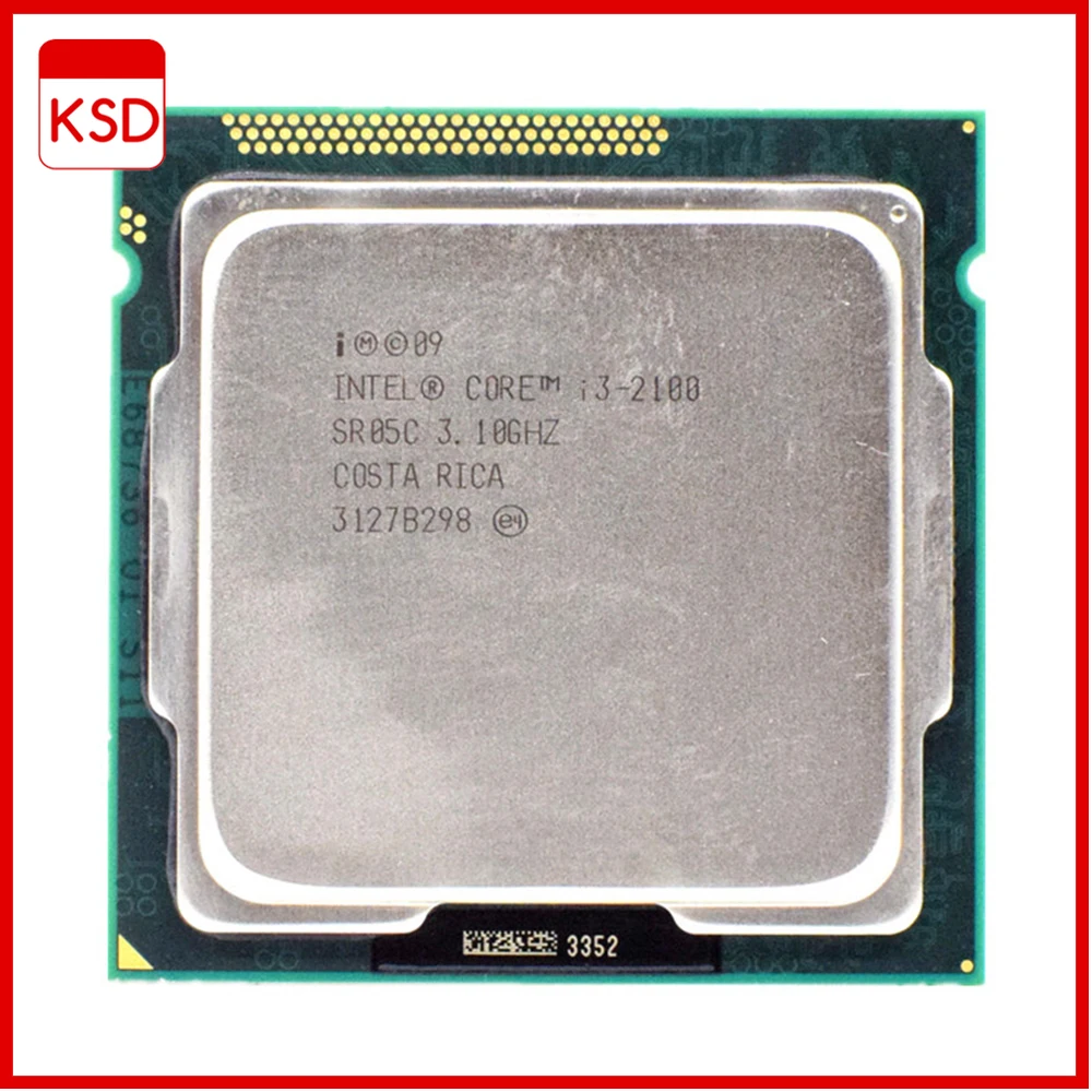 

Intel Core i3-2100 i3 2100 3.1 GHz Dual-Core CPU Processor 3M 65W LGA 1155 10pcs/Lot