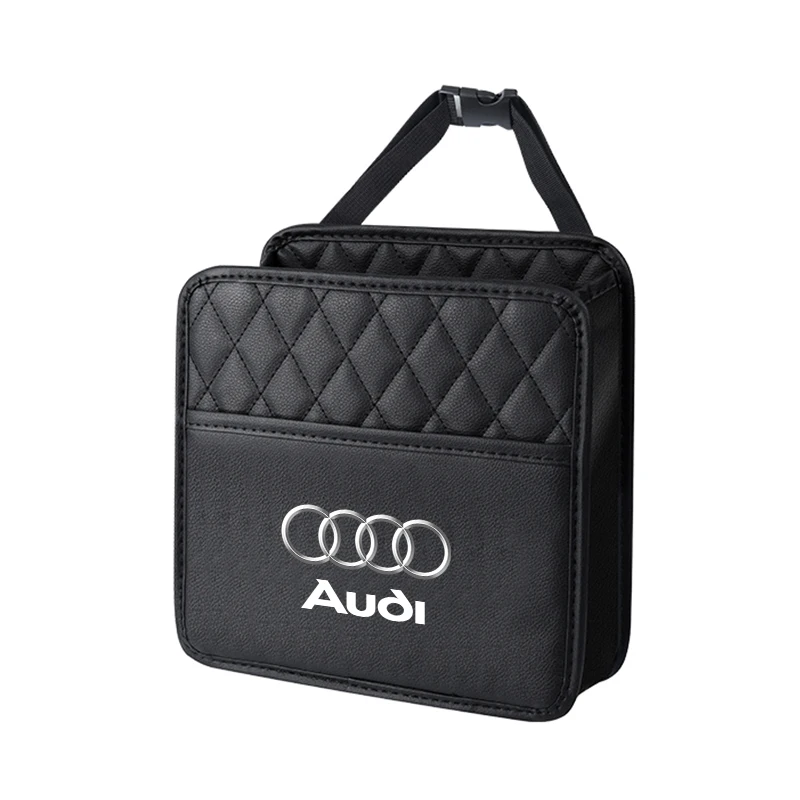 Модная сумка для хранения логотипа автомобиля кожаный подвесной Органайзер на
