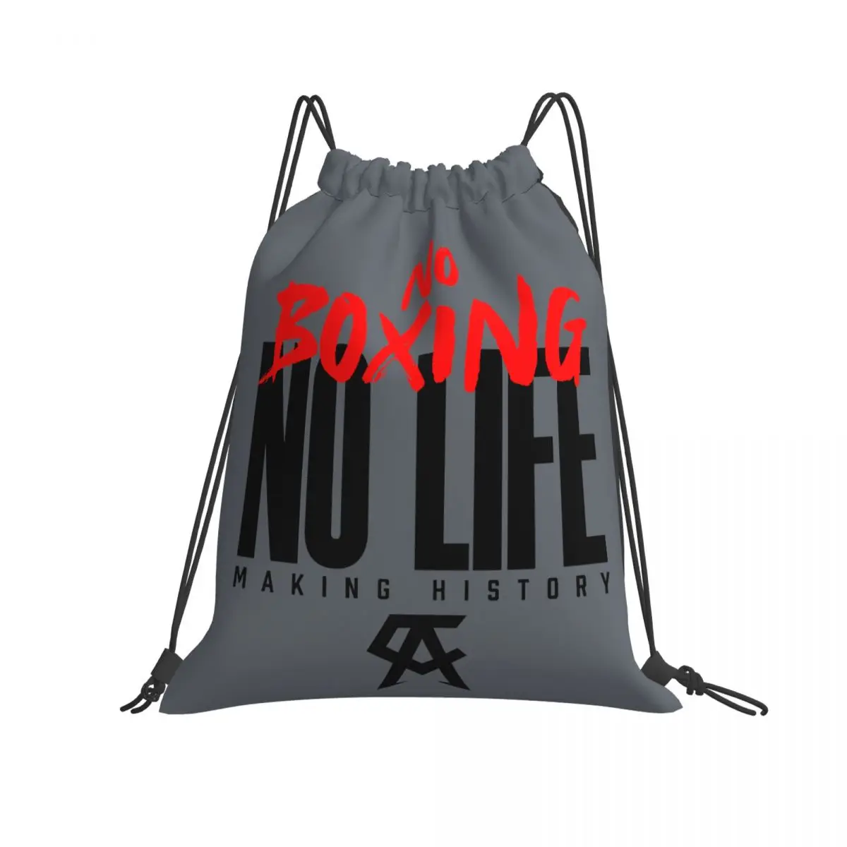

Drawstring Bags Gym Bag Caneloer No Boxing No Life Making History Y Unique Backpack boxing Rucksack Funny Novelty