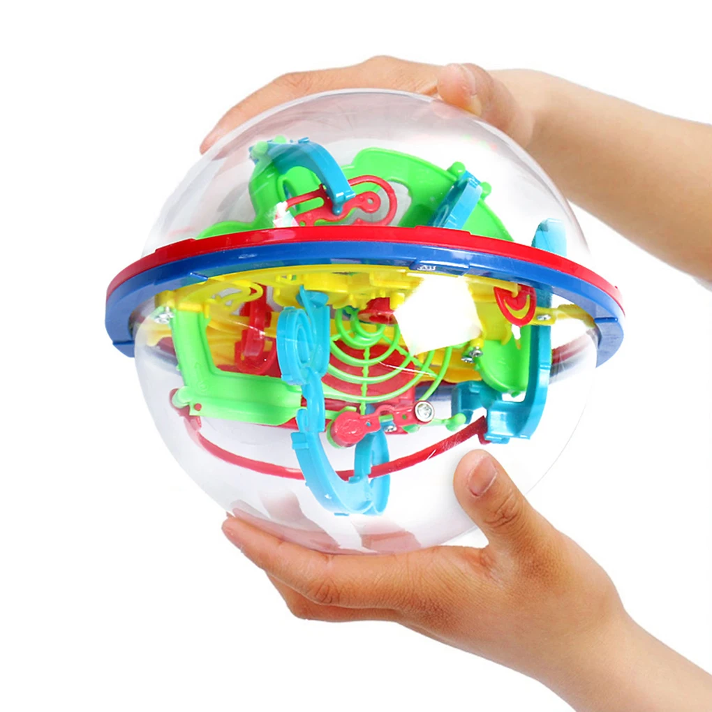 

1PC New 3D Magic Maze Ball 100 Levels Intellect Rolling Ball Puzzle Game Brain Teaser Bay Kids Toys