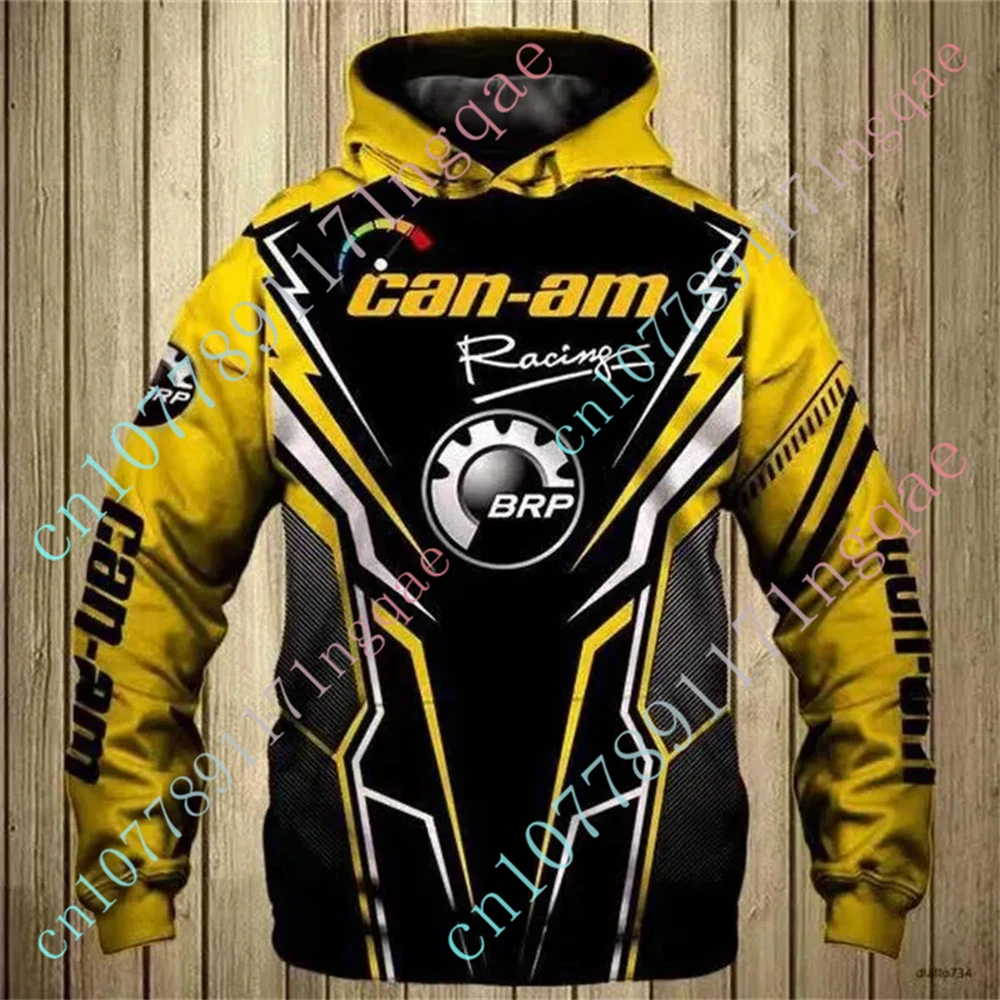 Одежда Can-am повседневная толстовка пуловер в стиле Харадзюку топ унисекс большие