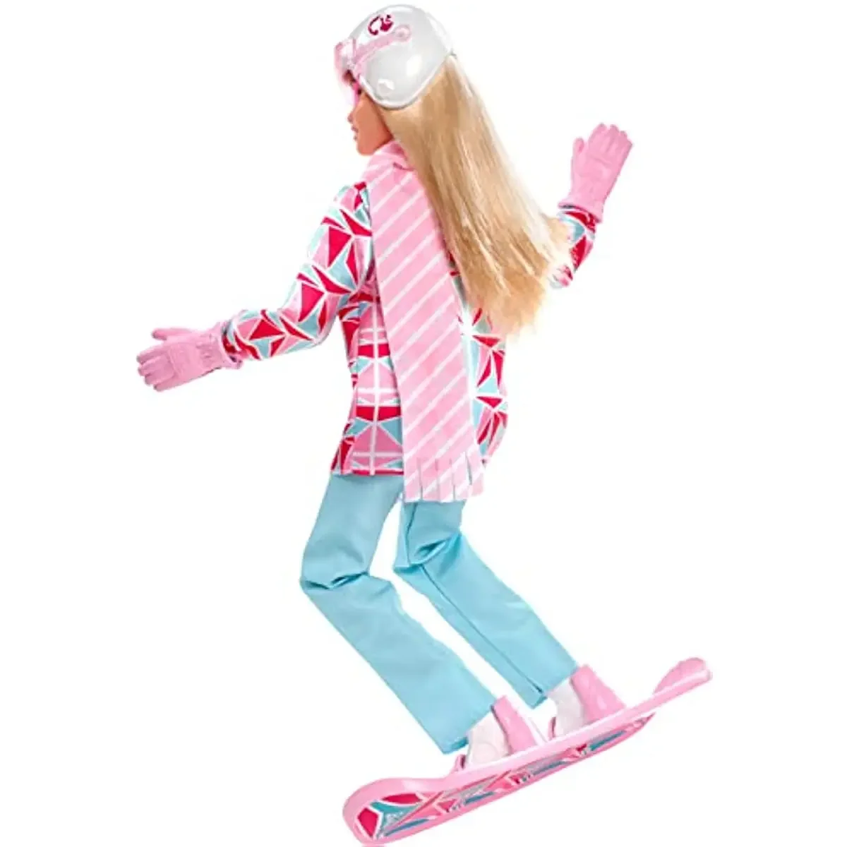 Бесплатная доставка Оригинальная кукла Барби для зимних видов спорта снежинки