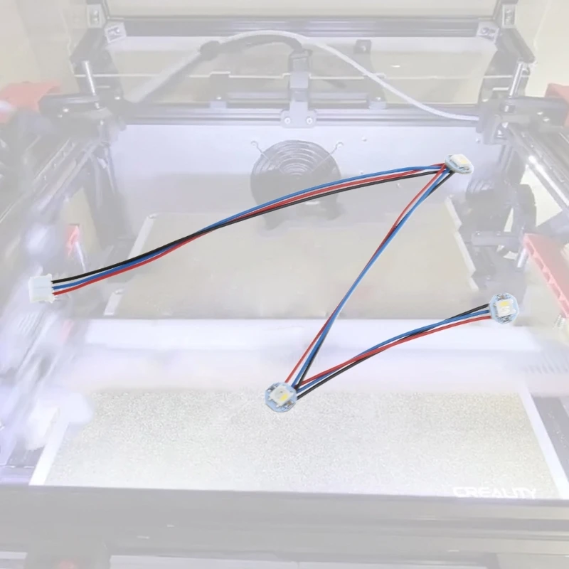 Экструдер Stealthburner новый комплект светодиодных мини-кнопок RGBW для 3D-принтера Voron 2 4