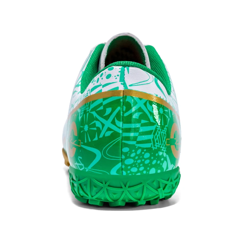 New Low-Top Men's Soccer Shoes TF/FG Anti-Skid Grass Training Shoes Football Boots Outdoor Children's Wear Resistant Sneakers