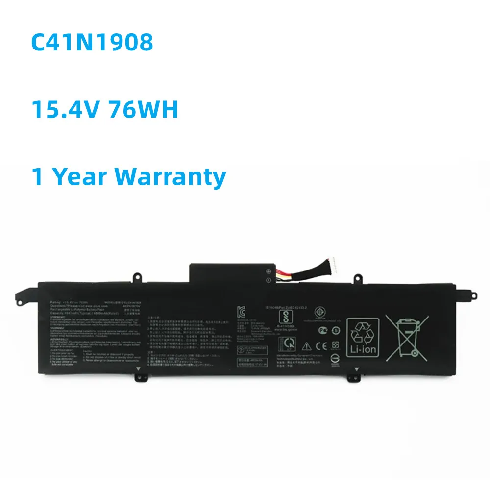 

C41N1908 0B200-03610000 Laptop Battery For Asus RoG Zephyrus G14 GA401 GA401II GA401IU GA401IV GA401IH GA401QE GA401QM GA401QH