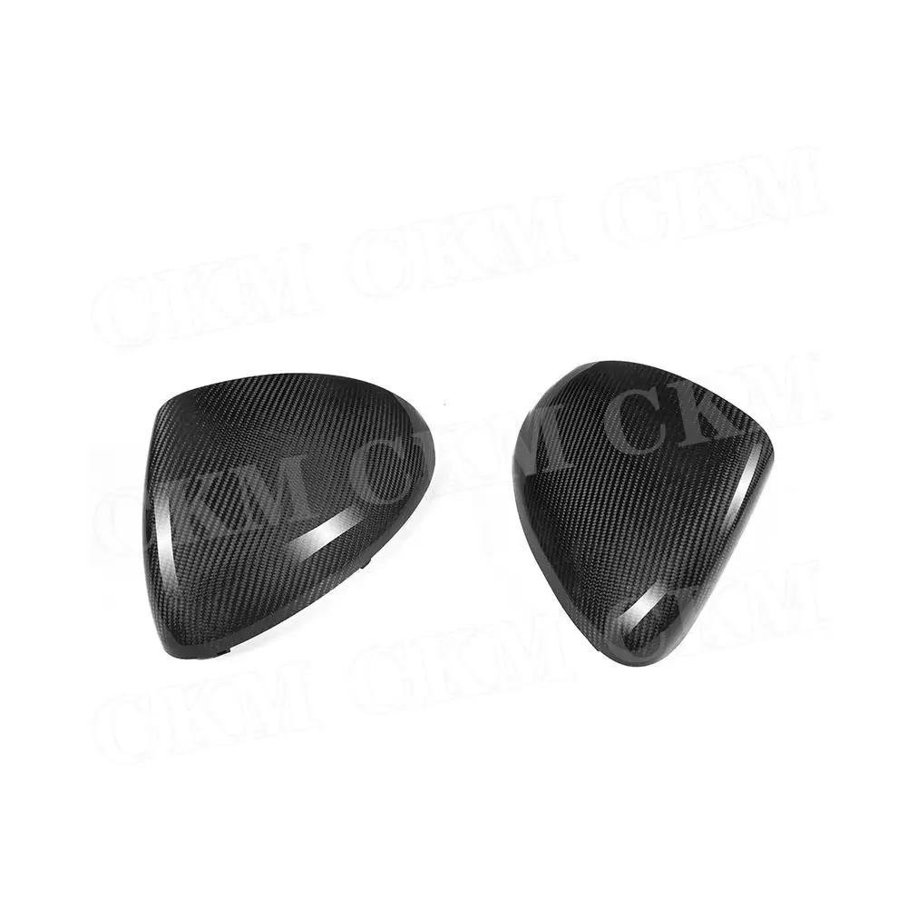 Сухие детали из углеродного волокна крышка зеркала заднего вида накладка на