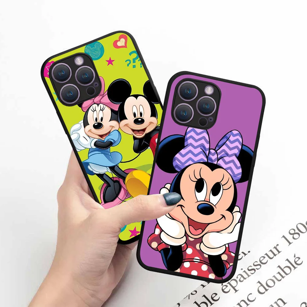 Черный чехол B-2 Minnie для OPPO A37 A36 A15 A54S A12S A57 A11K A54 A53 A15S A52 A55 A12 A58 A12E 5G