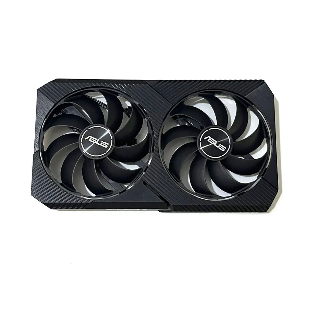 Фото НОВЫЙ оригинальный 1 комплект охлаждающего вентилятора RTX3060 GPU 87 мм для видеокарты ASUS Dual RTX 3050 3060 3060TI Mini GTX 1650 1660S RX 6500 6400XT №2