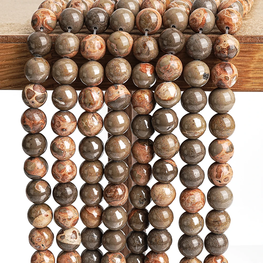 Бусины из натурального камня 8/10 мм