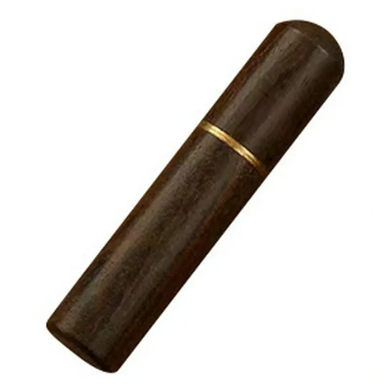 

Portable brass blind needle and thread cylinder