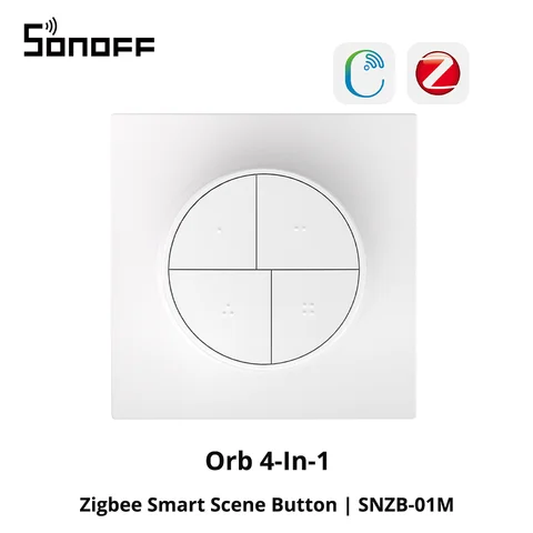SONOFF Orb 4-в-1 Fusion Zigbee Smart Scene Button