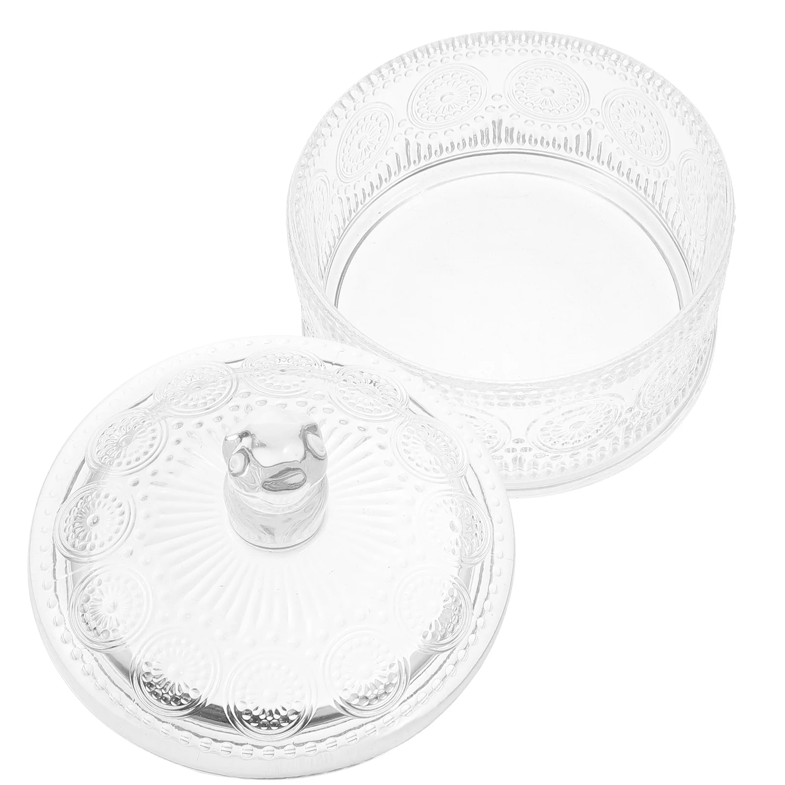 

Box Candyjar Jewelry Embossed Bowl Jars Party Cookie Storage Wedding Container Canister Sugar Gift Favor Apothecary Tank Can