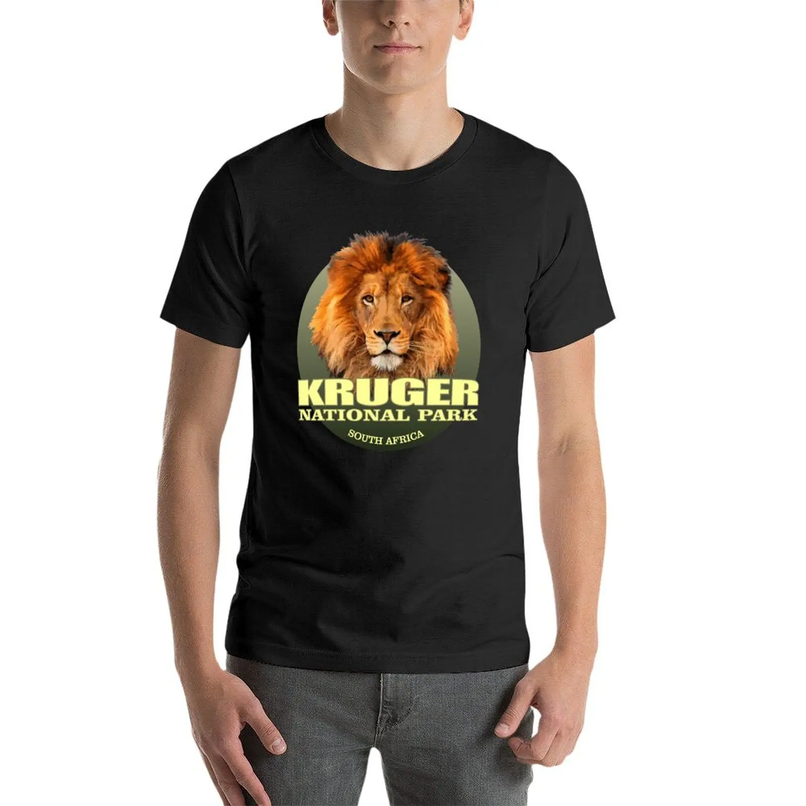 Футболка для мальчиков Kruger National Park (Lion)(WT) аниме белые футболки мужские