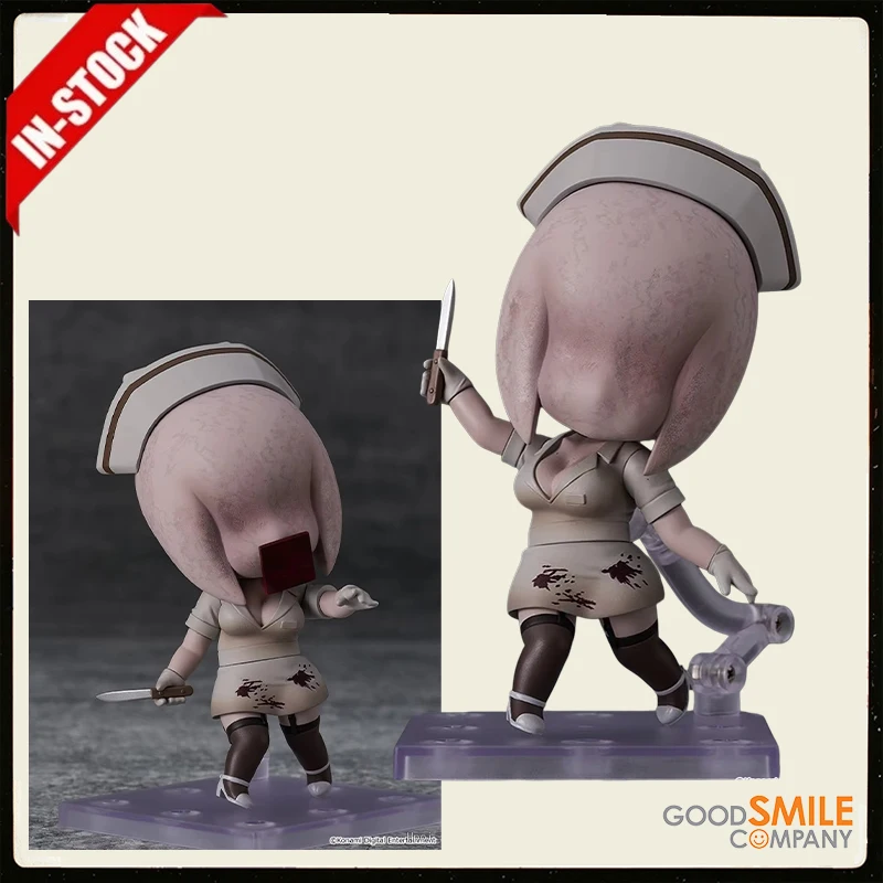 Фото Оригинальная фигурка GSC Nendoroid 2837 Silent Hill 2 Bubble Head Nurse, аниме-игрушки в наличии №1