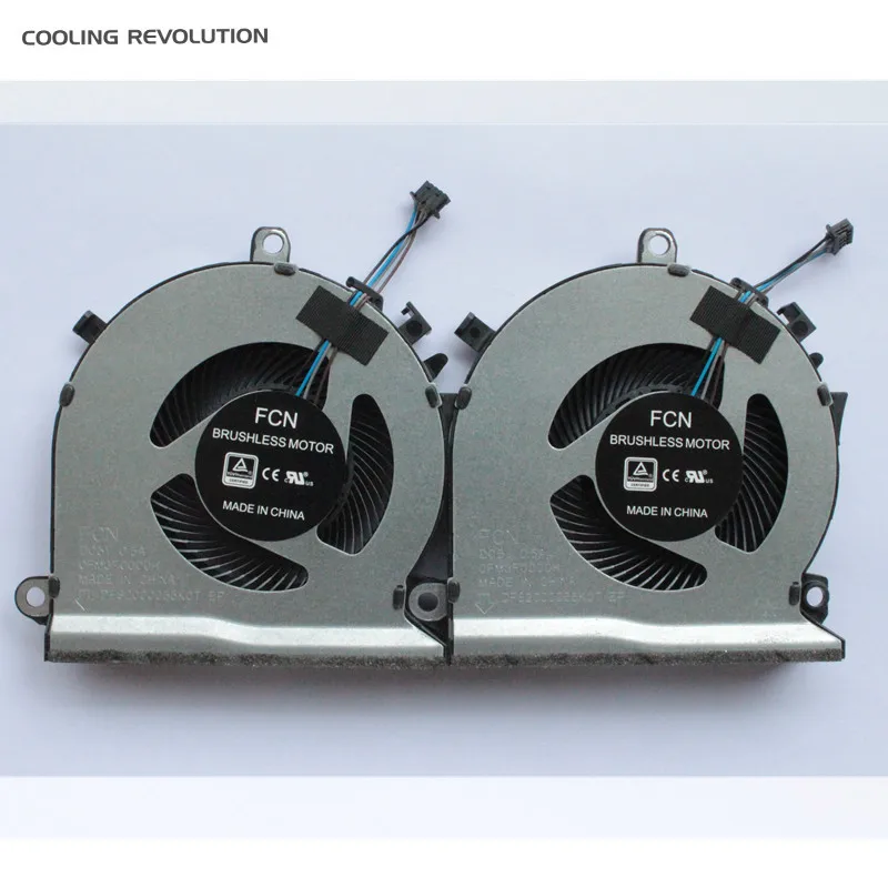 Новый оригинальный охлаждающий вентилятор для ноутбука HP Pavilion Gaming 15-EC 16-a 15-EC0016ax