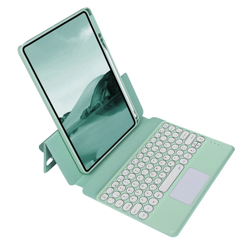 

Stand Cover for IPad 9th Case Gen A2696/A2757/A2777 Touchpad Keyboard Case for IPad 10th 2022 10.9 Inch Funda