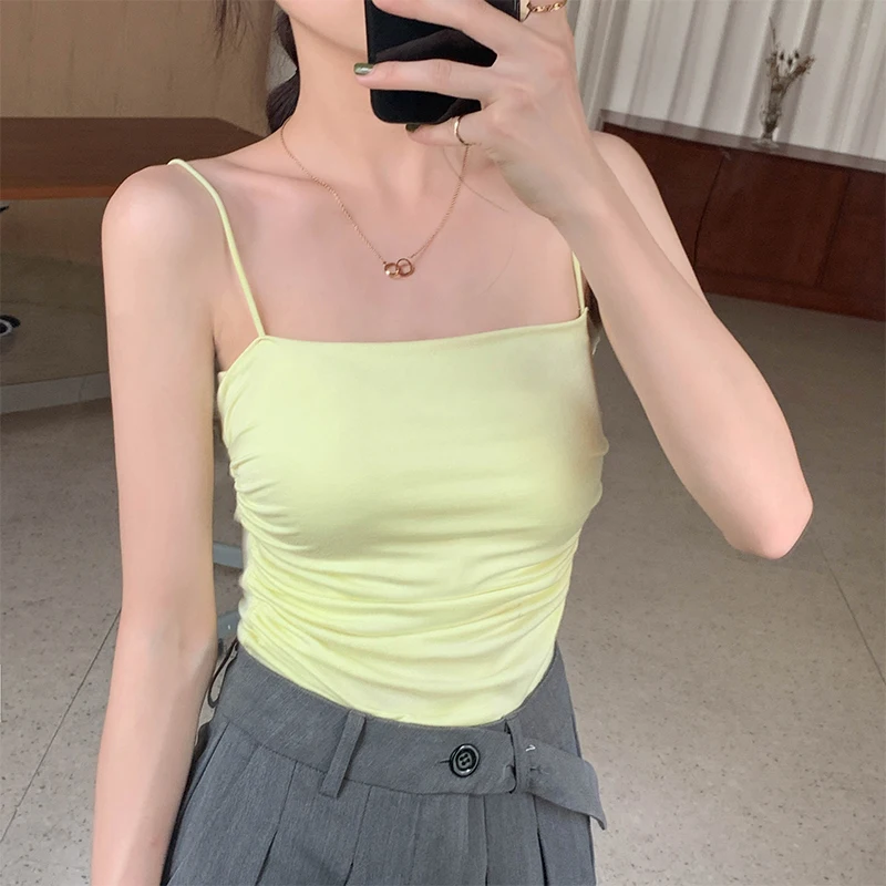 Майка женская в Корейском стиле 6 цветов 2022 |