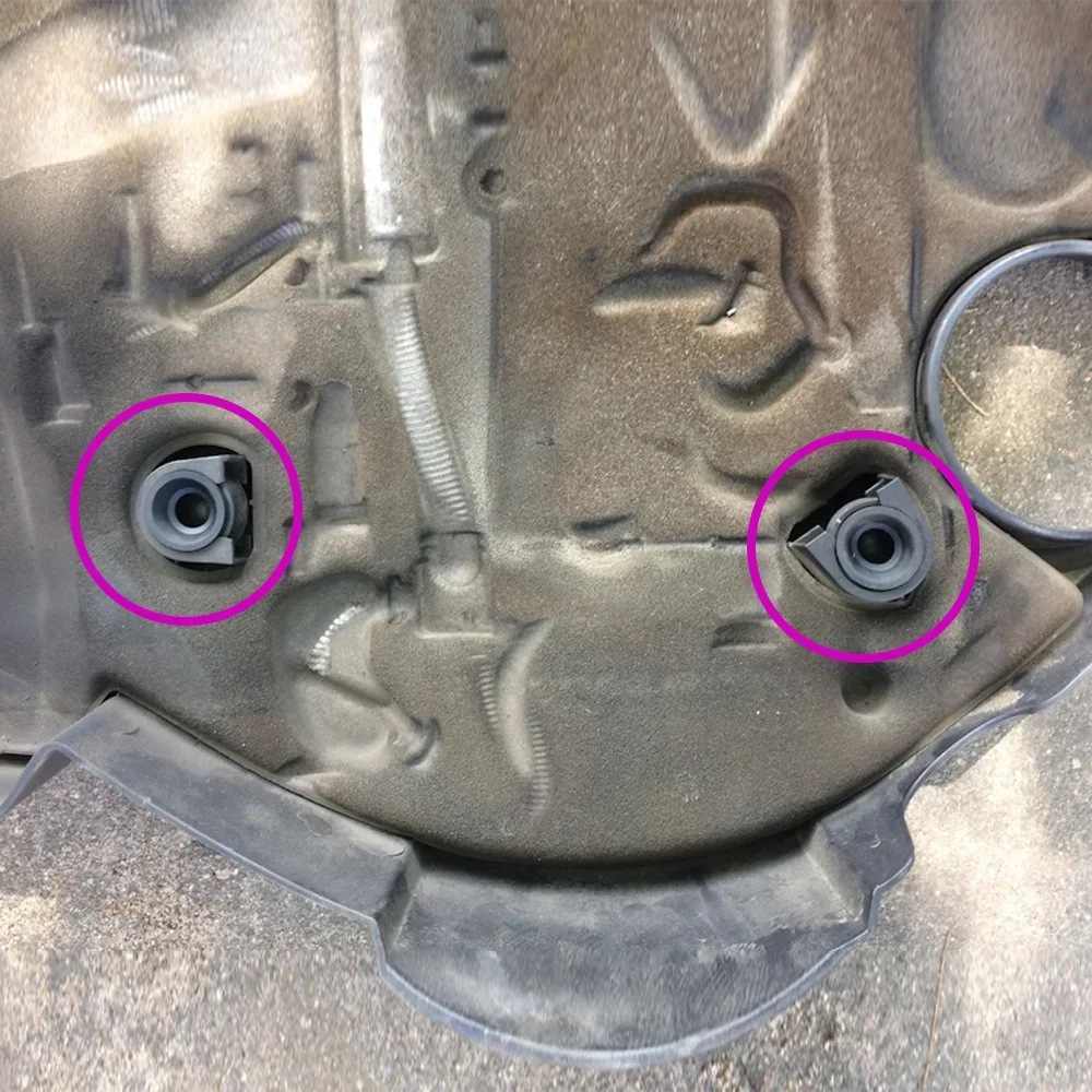 2 шт. резиновые крепления накладки крышки двигателя 7799108 11147799108 13717588501 Для BMW X5 E70 2007