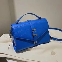 fashion 2022 luxury brand pu leather women designer handbags and purses ladies shoulder crossbody sling bag with short handle