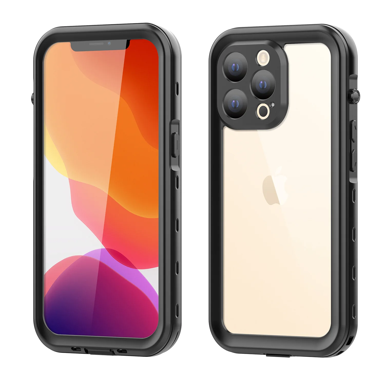 

Водонепроницаемый чехол для iPhone 13 13Pro 13pro MAX для дайвинга на открытом воздухе усиление защиты от падения защитный чехол с магнитной зарядкой