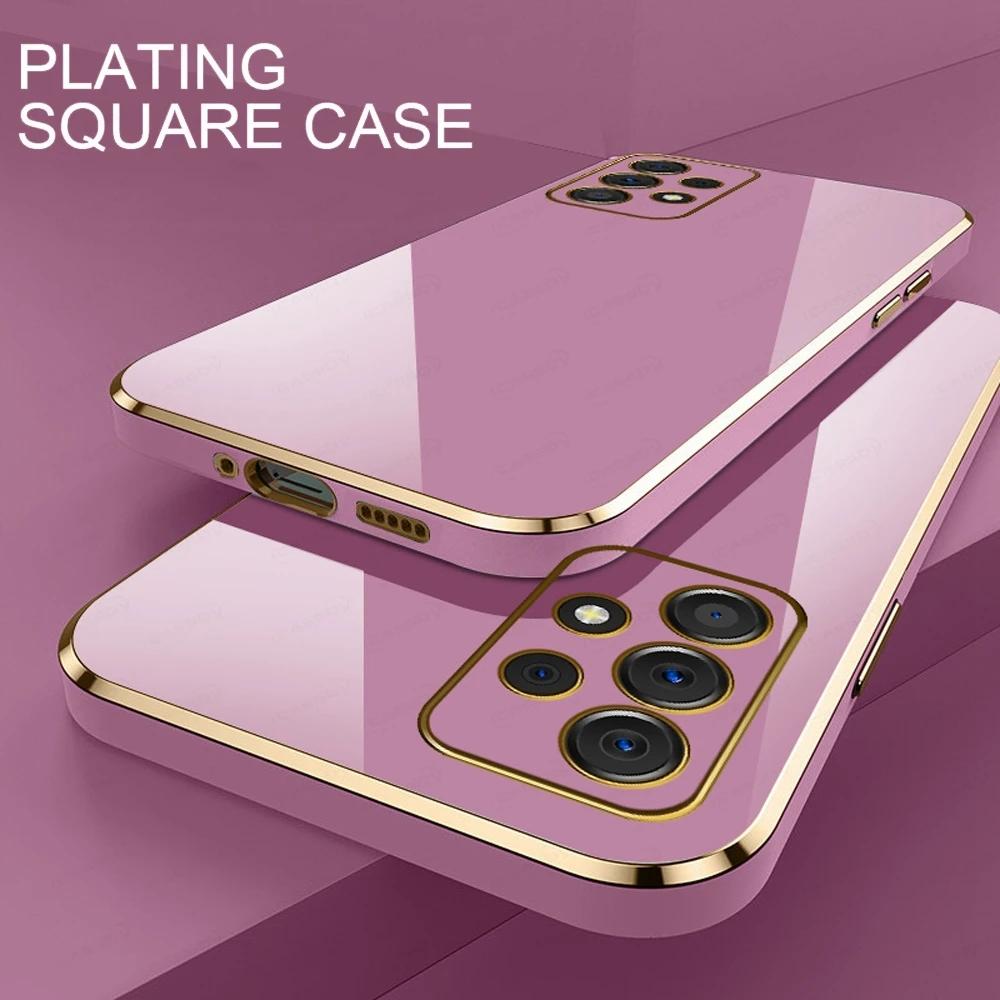 

Plating Glossy Soft Cover For Samsung Galaxy A03 A02 A11 A31 20 A53 A73 A72 A51 A71 A52 A13 A33 A32 4G 5G F23 F62 A50 A70 Case