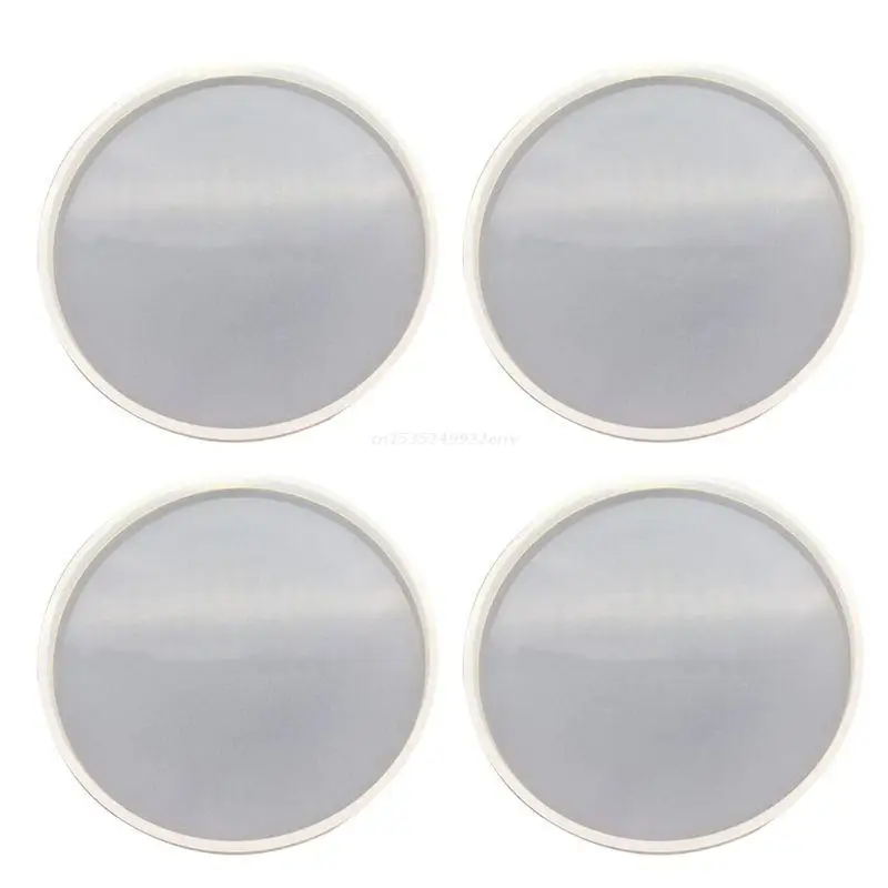 

(4 pieces) round silicone mold with crystal drop glue Dropship