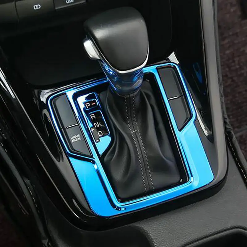 

BJMYCYY For KIA Sportage R 2018 2019 2PCS/SET Stainless steel decorative frame of automobile gear panel