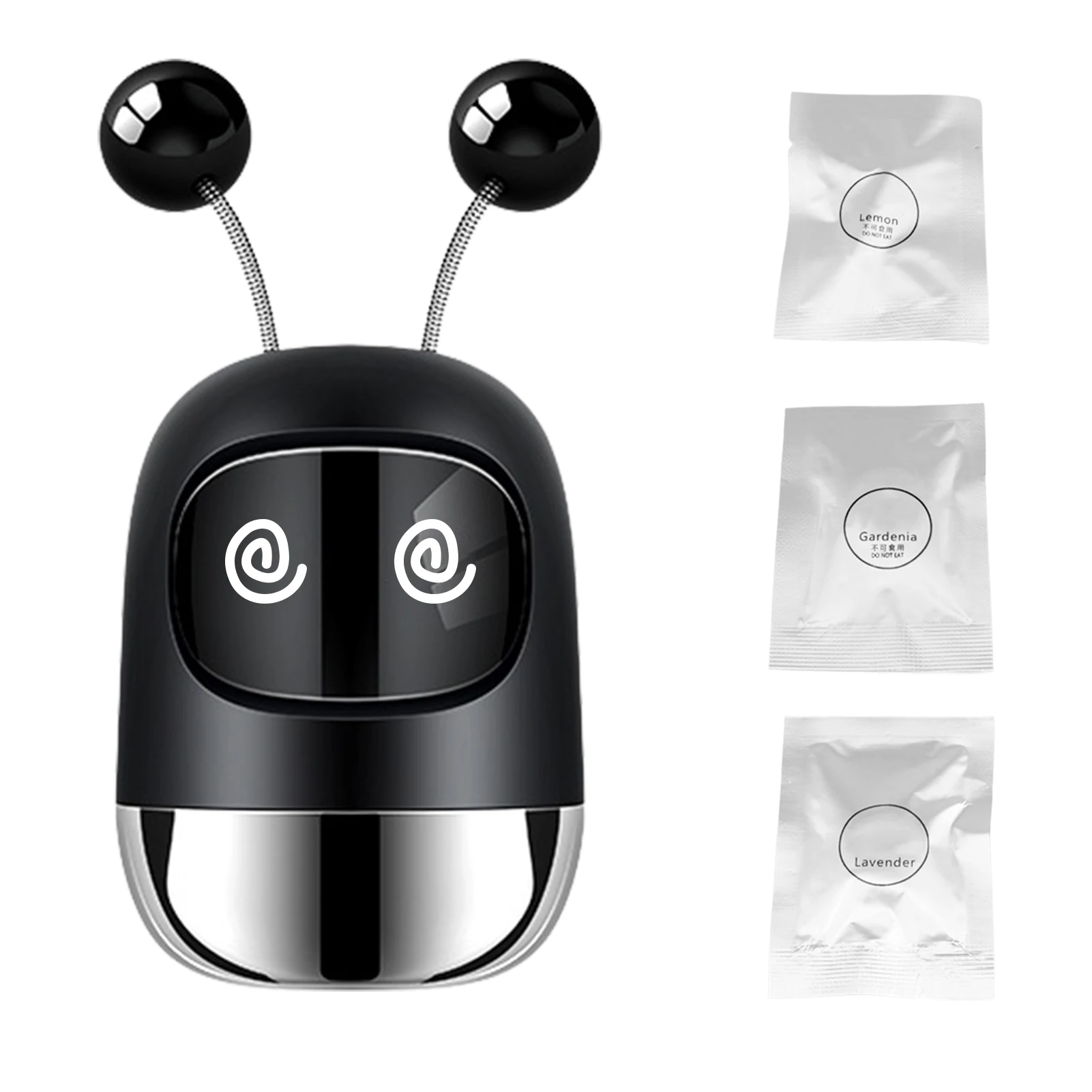 

Автомобильный освежитель воздуха, автомобильный креативный мини-робот с креплением на вентиляционное отверстие, духовой планшет, Ароматич...