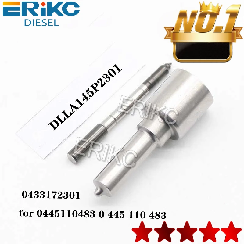 Запчасти для дизельных двигателей ERIKC сопло DLLA145P2301 0 433 172 301 0433172301 0445110483 445 110 483