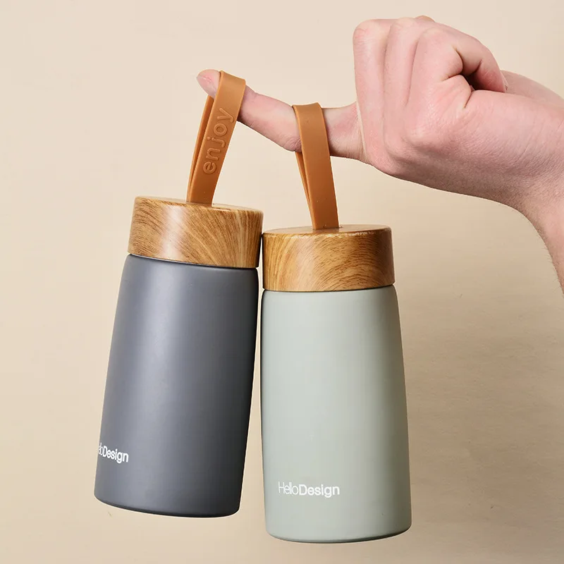 

260ML Insulated Coffee Mug 304 Stainless Steel Tumbler Water Thermos Vacuum Flask Mini Water Bottle Portable Travel Mug