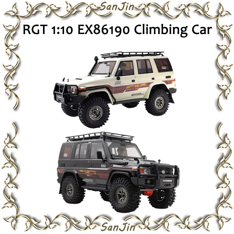 Новый Ruitai Rgt1/10 Полноприводный внедорожник Ex86190 4wd Моделирование альпинистского