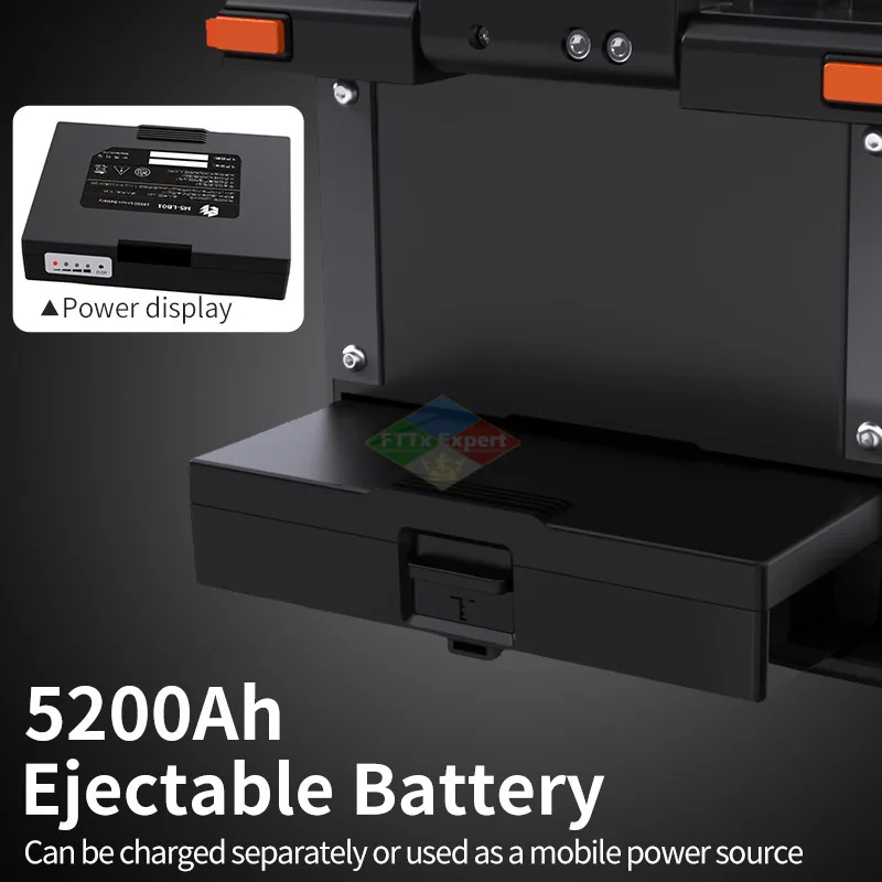 Новинка 2024 6 моторов S5 оптоволоконный сварочный аппарат с высокоточным сенсорным