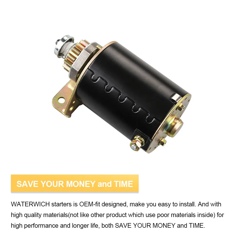 14 зубьев стартера двигателя 12 В для Briggs и Stratton 18 5 17 16 HP John Deere La105 L107 La115 Se501860 693551