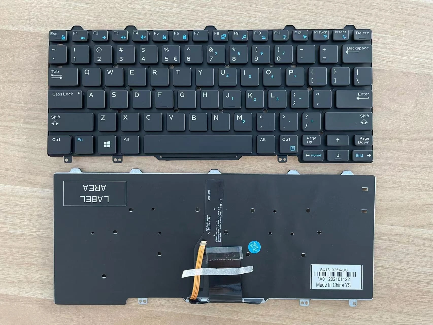 Для клавиатуры Dell E7250 E5250t E5250 E7270 E5270 3150 3160 Us