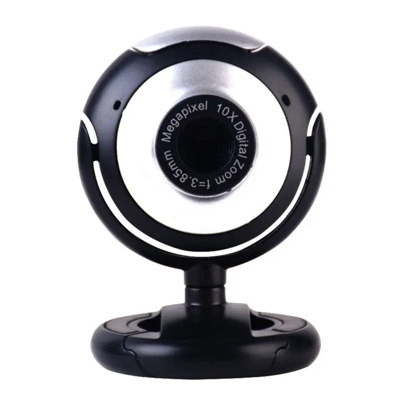 

USB Camera High Definition Webcam with Built-in Microphone 480P Rotatable for PC