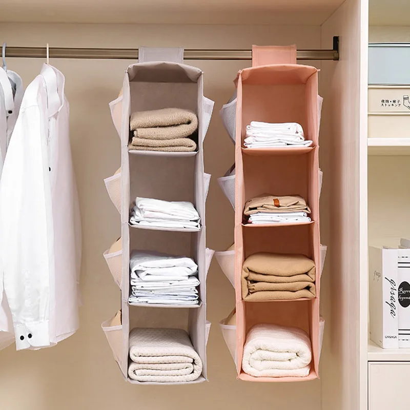 

Hanging Storage Bag Foldable Underwear Clothes Sundries Organizer Wardrobe Sweater Toys Handbag Hanger Holder Home Organizer