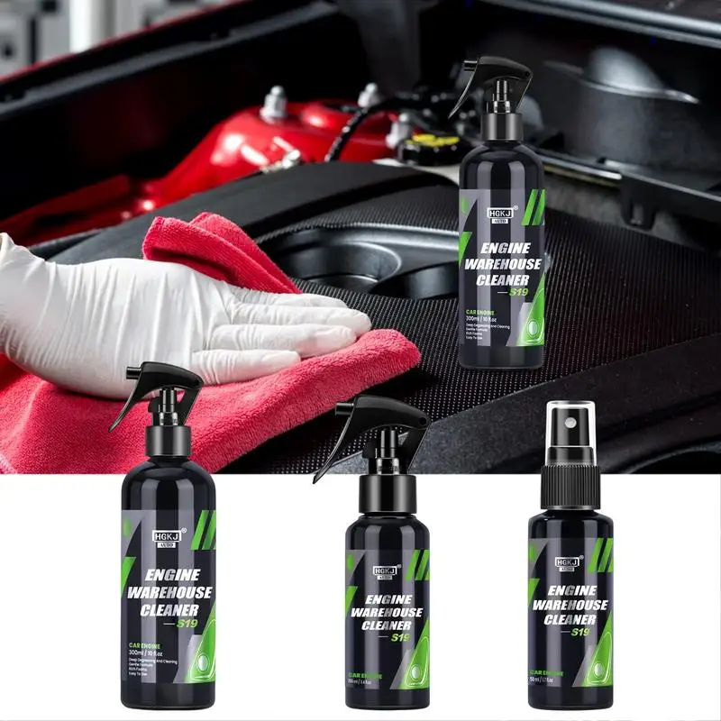 

Car Engine Bay Cleaner Powerful Decontamination Deep Degreasing Agent For Engine Compartment Auto Shine Protector And Detailer