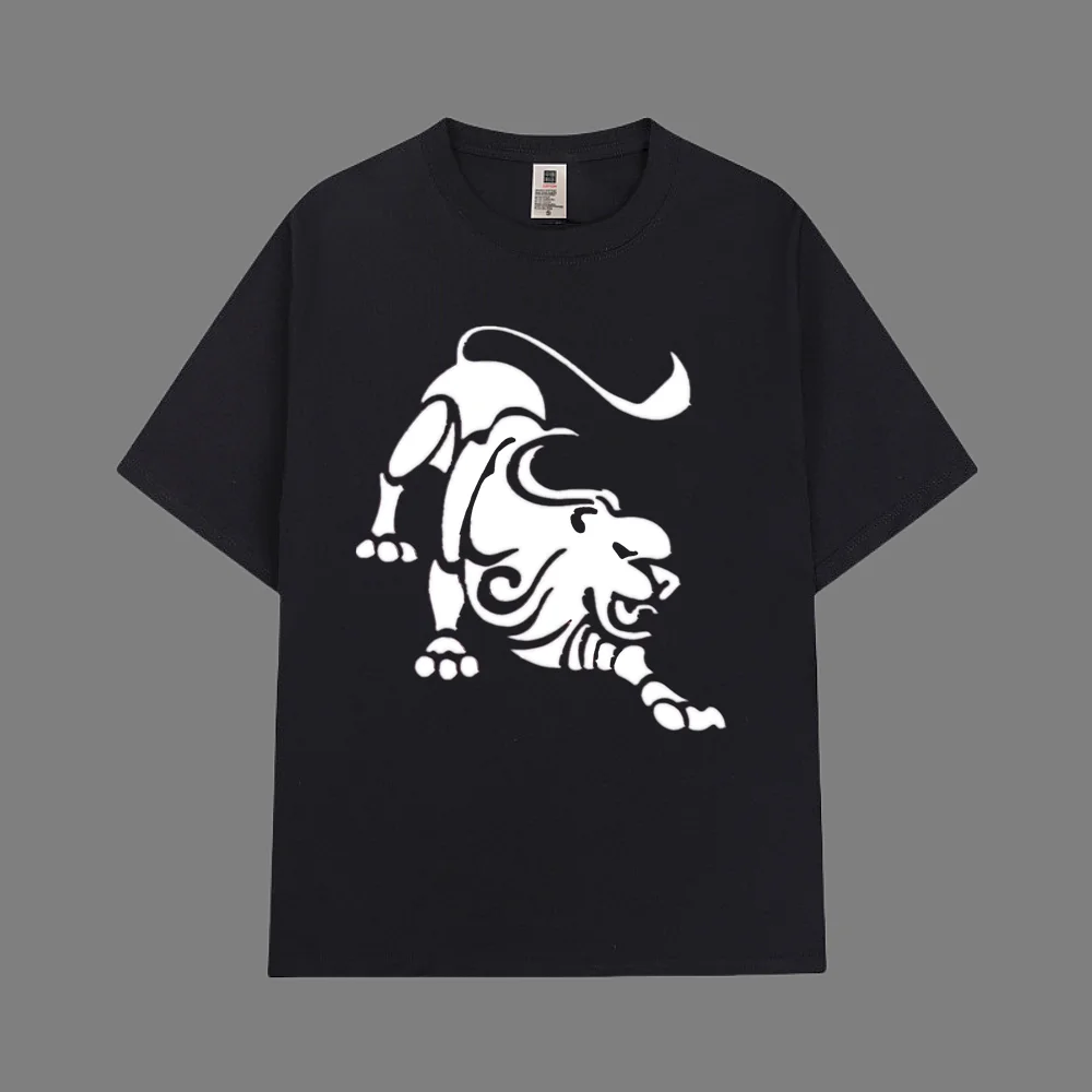 Мужская Повседневная Спортивная Футболка С Коротким Рукавом И Круглым Вырезом