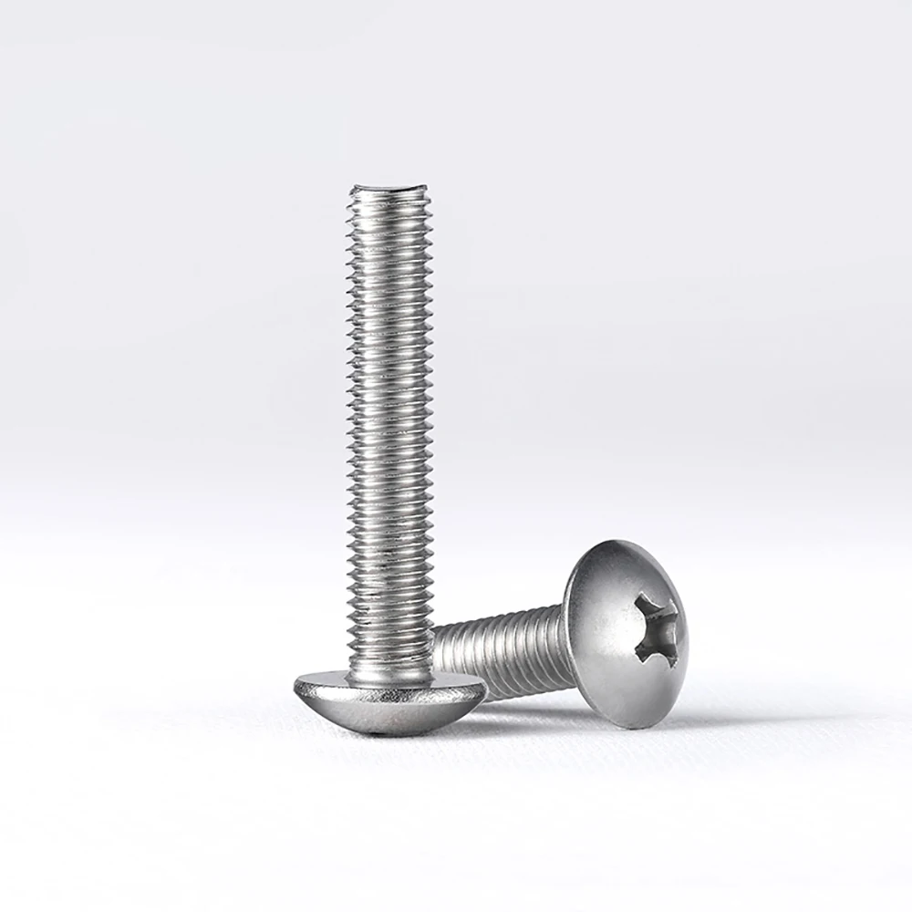 M4 M5 M6 Phillips Truss Head Machine Screws - A4 316 Stainless Steel |