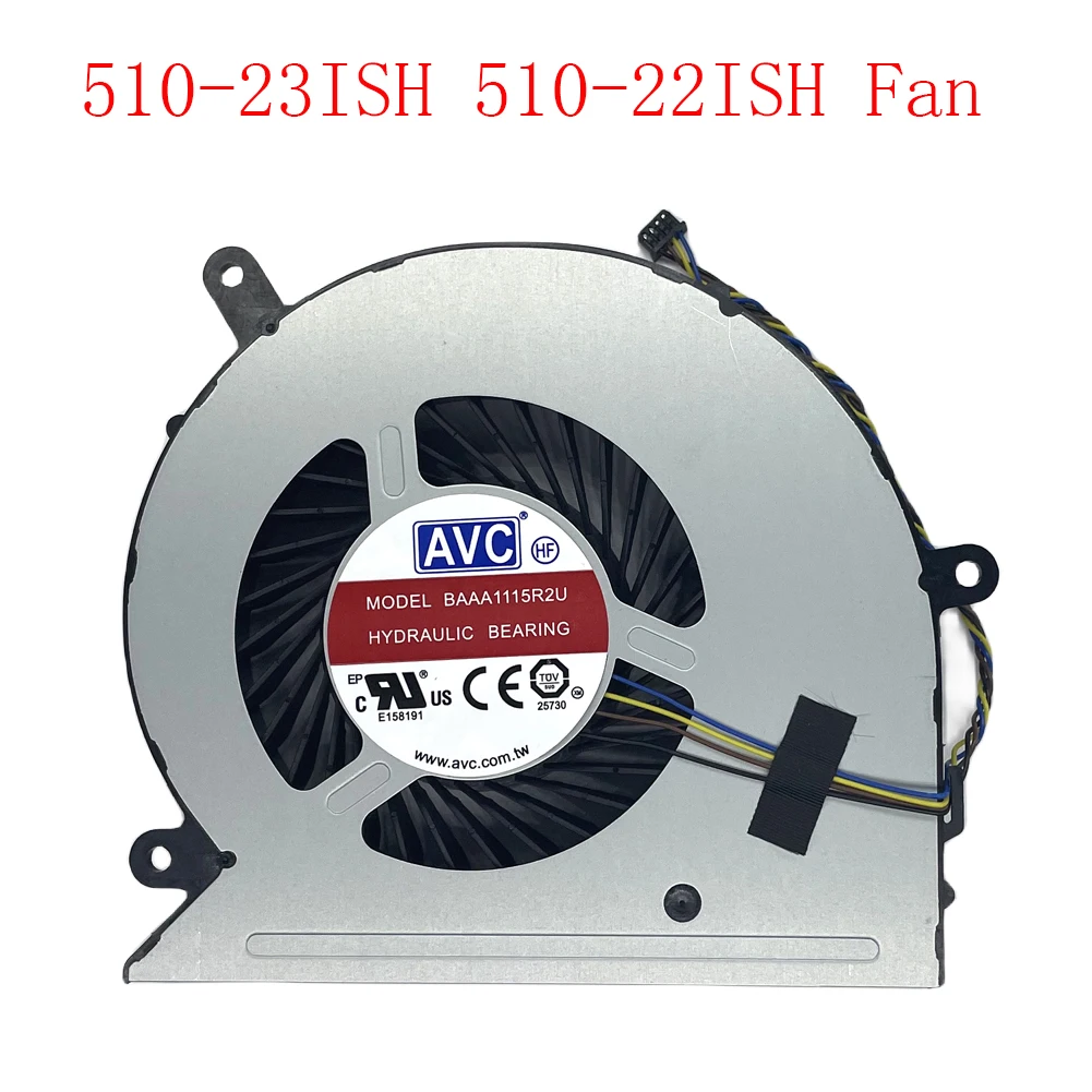 Сменный вентилятор охлаждения ЦП для ноутбука Lenovo ideacмежду AIO 510-23ISH 510-22ISH F0CD Универсальная Серия 00XD814