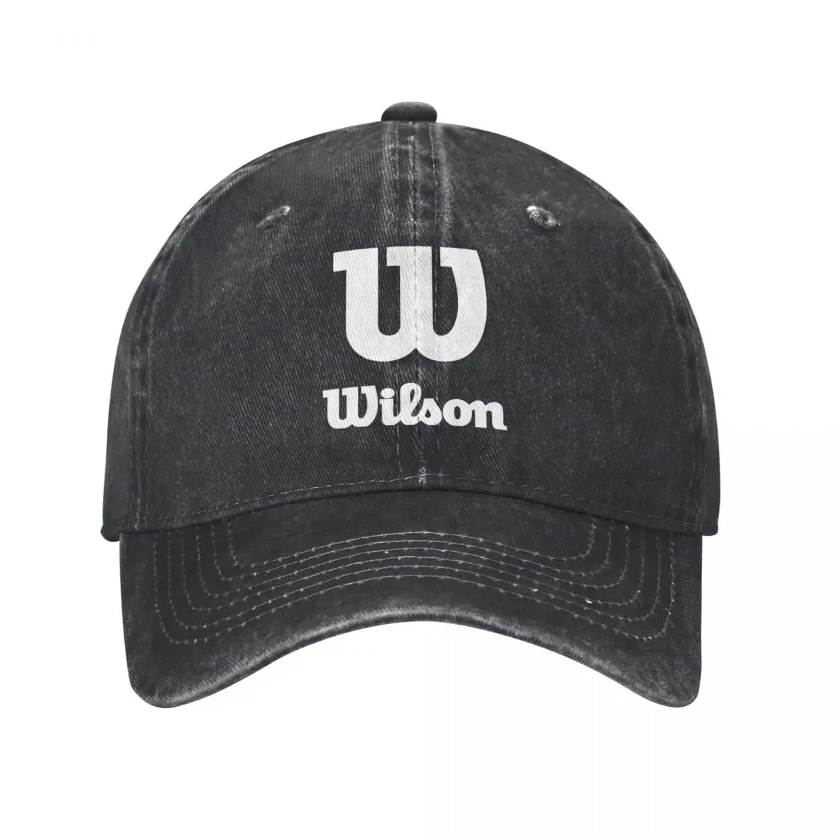 Винтажные стираемые головные уборы унисекс с логотипом Wilsons