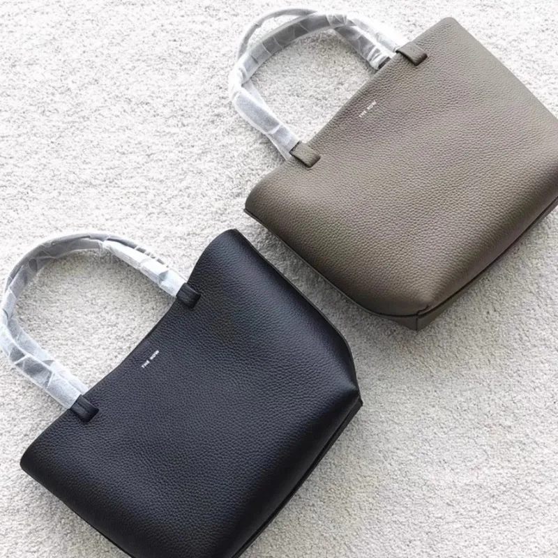 Маленькая Кожаная Сумка Ins Paris 2024 На Плечо Из Натуральной Яловой Кожи С Текстурой