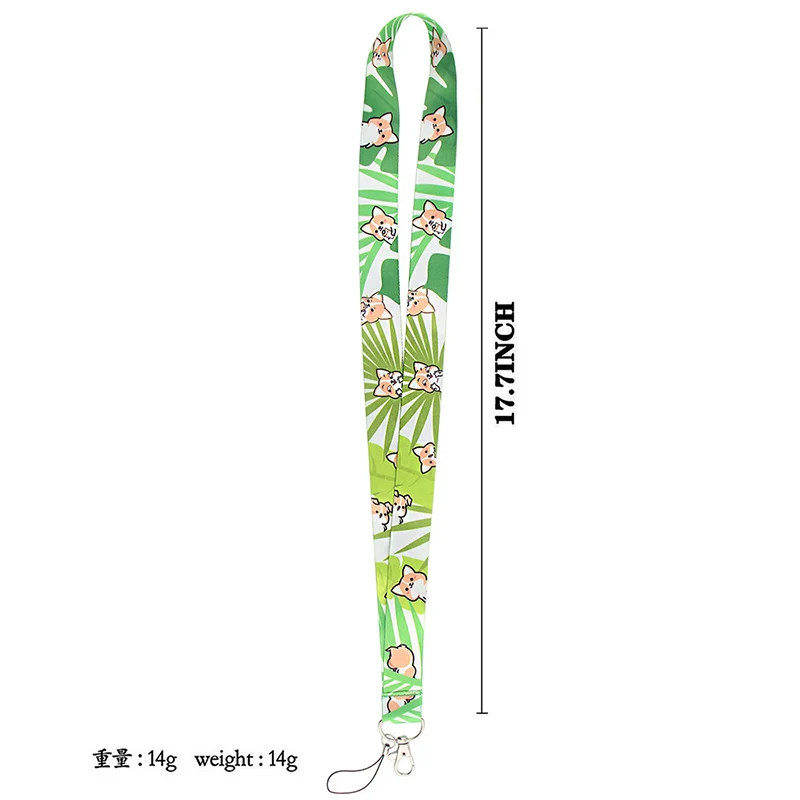 Милый Хаски корги шнурок брелок мультяшное животное многофункциональная