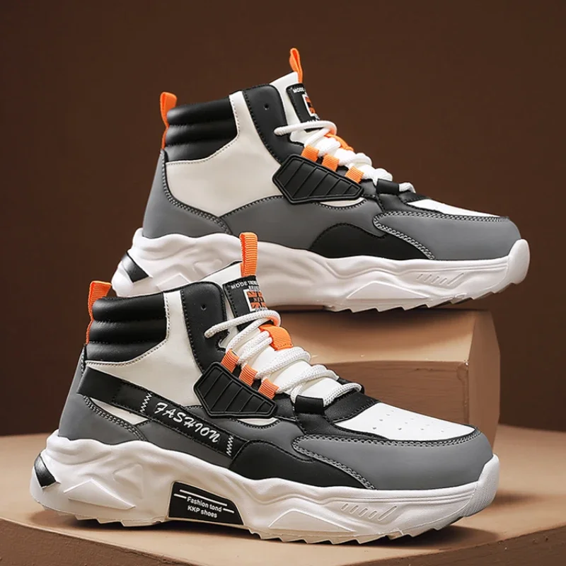 Мужские ботинки новинка 2024 зимние тапочки теплая мужская обувь