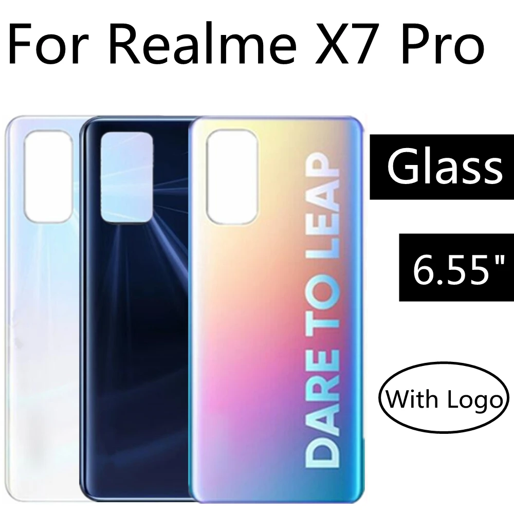 

For Realme X7 Pro Battery Back Rear Cover Door Housing For For Realme X7 Pro 5G Battery Back Cover Replacement