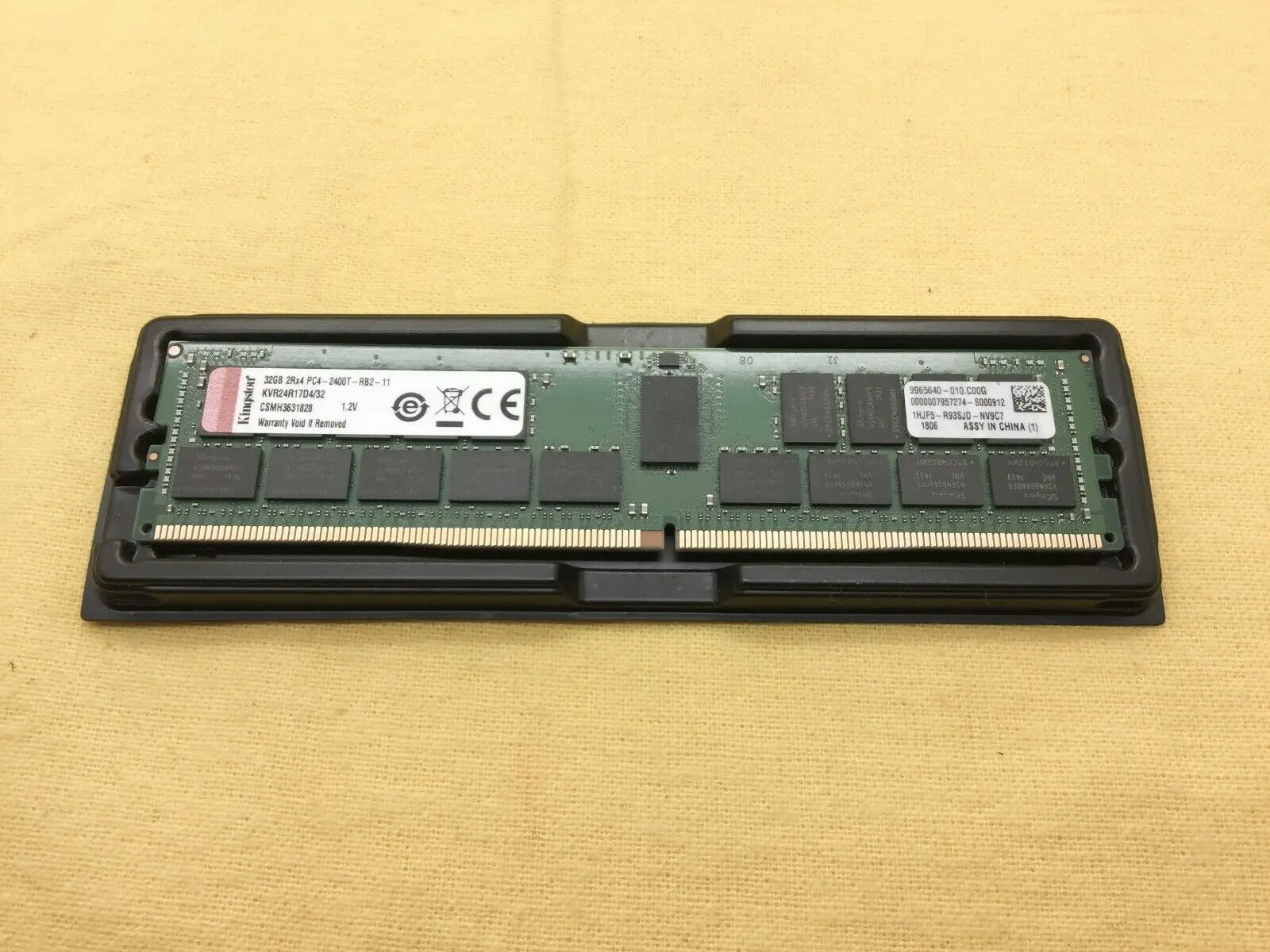 

Оперативная память KVR24R17D4/32 Kingston 32G 2RX4 PC4-2400T DDR4 2400REG, Серверная память