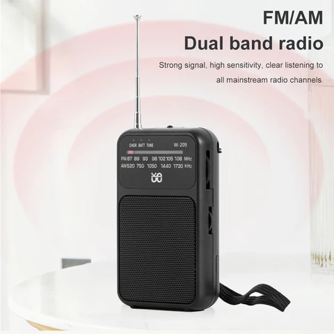 Shunmaii портативное AM/FM радио