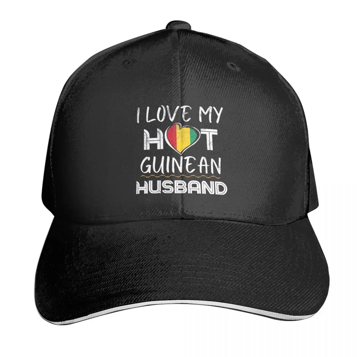 

Funny Guinean Husband Proud Wife Casquette, Polyester Cap Modern Wicking Nice Gift