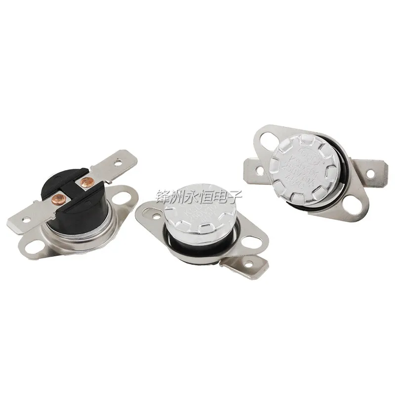 

Free Shipping 5Pc Bimetal thermostat KSD301 normally open/normally closed Thermal Control 0 ~350 ℃ Temperature Switch controller