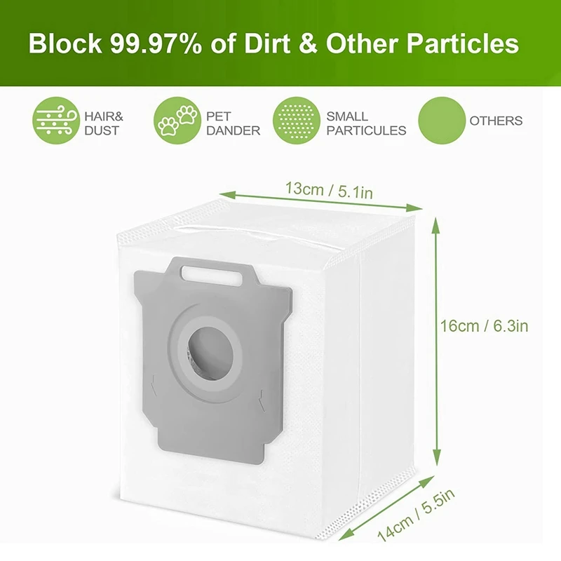 Вакуумные мешки совместимые с мешками Irobot Roomba серии I &amp S J замена для I3 +(3550) I4 +(4552)